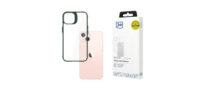 3mk ochranný kryt Satin Armor Case+ Green pro Apple iPhone 14