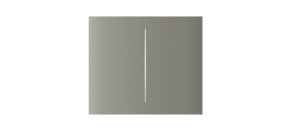 Ajax  CenterButton (2-gang) vertical - Středové dvou tlačítko, vertikální instalace, olivová