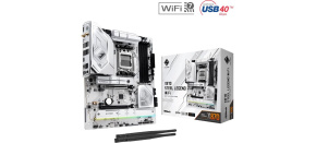 ASRock MB Sc AM5 X870 STEEL LEGEND WIFI, AMD X870, 4xDDR5, 1xHDMI, 2xUSB4, WI-FI ASRock MB Sc AM5 X870 STEEL LEGEND WIFI, AMD X870, 4xDDR5, 1xHDMI, 2xUSB4, WI-FI