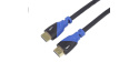 PREMIUMCORD Kabel HDMI - Ultra HDTV, 2m (Color, zlacené konektory)