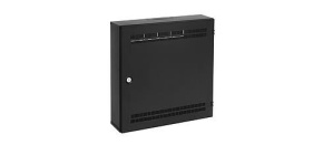 Solarix rozvaděč SOHO LC-18 s lištami 2U, 4U a 11U, 550x550x150mm černá RAL9005 LC-18-55-15-B