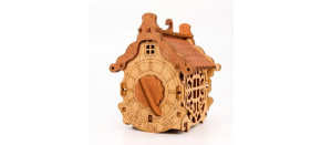 iDventure 3D dřevěná skládačka hlavolamu Šťastný nový rok