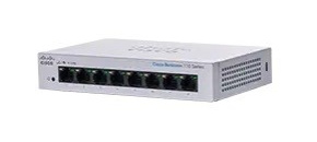 Cisco switch CBS110-8T-D (8xGbE, fanless)