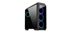 BAZAR - CHIEFTEC skříň STALLION II, ATX, 1x USB-C 3.2, 2x USB 3.1, 1x USB 2.0, 4x 120mm RGB Fan, černá - Po opravě (Komp