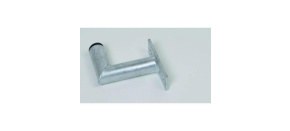 Držák antény na zeď, žárový zinek, délka 15cm