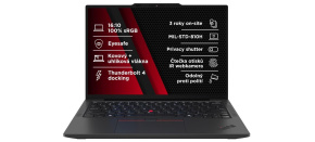 LENOVO NTB ThinkPad X13 G6 - Ultra5 225U,13.3" WUXGA,16GB,512SSD,5MP+IRcam,W11P LENOVO NTB ThinkPad X13 G6 - Ultra5 225U,13.3" WUXGA,16GB,512SSD,5MP+IRcam,W11P