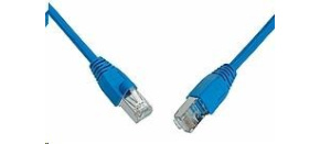 Solarix Patch kabel CAT5E SFTP PVC 15m modrý snag-proof C5E-315BU-15MB