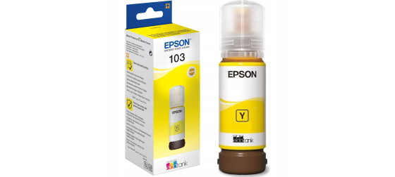 EPSON ink bar 103 EcoTank Yellow ink bottle