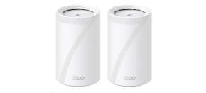 TP-Link Deco BE65(2-pack) WiFi7 Mesh(BE9300,2,4GHz/5GHz/6GHz,4x2,5GbELAN/WAN, 1xUSB3.0)