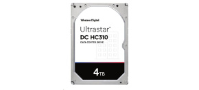 Western Digital Ultrastar® HDD 4TB (HUS726T4TALE6L1) DC HC310 3.5in 26.1MM 256MB 7200RPM SATA 512E TCG
