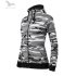 Malfini Camo ZipperC20 dámská mikina na zip s kapucí