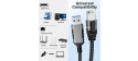 PremiumCord Ethernetový kabel USB3.2 na LAN RJ45 10/100/1000, 2m