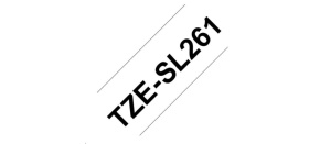 BROTHER TZESL261 - kazeta TZ šířky 36mm, lamino TZE-SL251, bílá/černé písmo BROTHER TZESL261 - kazeta TZ šířky 36mm, lamino TZE-SL251, bílá/černé písmo