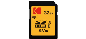 Kodak paměťová SD karta 32GB UHS-I U1 V10 Premium
