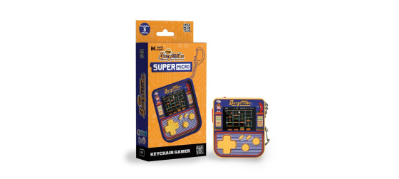Evercade Super Micro - BurgerTime Keychain Gamer