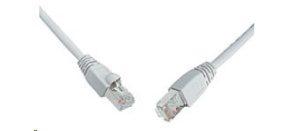 Solarix Patch kabel CAT6 SFTP PVC 15m šedý snag-proof C6-315GY-15MB