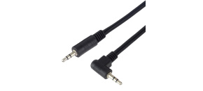 PREMIUMCORD Kabel Jack 3,5mm - 3,5mm 90° M/M 1,5m PREMIUMCORD Kabel Jack 3,5mm - 3,5mm 90° M/M 1,5m