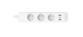 TP-Link Tapo P300 chytrý WiFi prodlužovací kabel (3x230V,2xUSB-A,1xUSB-C,2300W,10A,2,4 GHz,BT) TP-Link Tapo P300 chytrý WiFi prodlužovací kabel (3x230V,2xUSB-A,1xUSB-C,2300W,10A,2,4 GHz,BT)