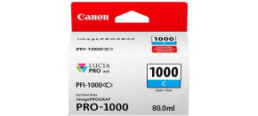 Canon CARTRIDGE PFI-1000C azurová pro ImagePROGRAF PRO-1000 (675 str.) Canon CARTRIDGE PFI-1000C azurová pro ImagePROGRAF PRO-1000 (675 str.)