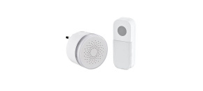 Solight bezdrátový mini zvonek, do zásuvky, 180m, bílý, learning code Solight bezdrátový mini zvonek, do zásuvky, 180m, bílý, learning code