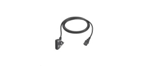 Zebra power cord, C13, IN