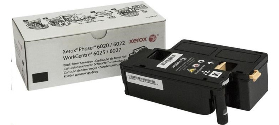 Xerox toner Black pro Phaser 6020, 6022, WorkCentre 6025, 6027 (2000 str, black)