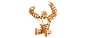 RoboTime dřevěné 3D puzzle Gorila RoboTime dřevěné 3D puzzle Gorila