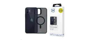 3mk ochranný kryt Smoke MagCase pro Apple iPhone 12/12 Pro