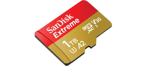 SanDisk micro SDXC karta 1TB Extreme (190 MB/s Class 10, UHS-I U3 V30) SanDisk micro SDXC karta 1TB Extreme (190 MB/s Class 10, UHS-I U3 V30)