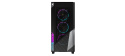 GIGABYTE case AORUS C500 GLASS, bez zdroje, průhledná bočnice, Mid Tower, černá