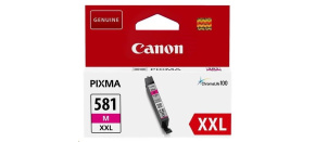 Canon CARTRIDGE CLI-581 XXL purpurová pro PIXMA TS615x, TS625x, TS635x, TR7550, TS815x (760str.) Canon CARTRIDGE CLI-581 XXL purpurová pro PIXMA TS615x, TS625x, TS635x, TR7550, TS815x (760str.)