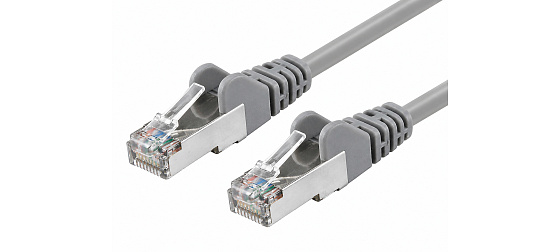 Premiumcord Patch kabel CAT 6a S-FTP,RJ45-RJ45,LSOH, AWG 26/7 10m šedá