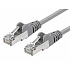 Premiumcord Patch kabel CAT 6a S-FTP,RJ45-RJ45,LSOH, AWG 26/7 10m šedá