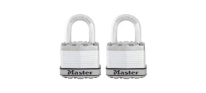 Master Lock Titanový visací zámek  Excell - 45mm (2 ks / blistr)
