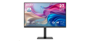 MSI LCD Modern MD272UPHW, 27", 3840x2160, IPS, 60Hz, 4ms, VESA 75x75, Black