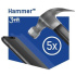 3mk All-Safe Hammer - Phone - (Reklamace)