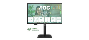 AOC MT 23,8" 24P4U - 1920x1080,IPS,120Hz,1xVGA,1xHDMI,1xDP,USBhub,Repro,Pivot AOC MT 23,8" 24P4U - 1920x1080,IPS,120Hz,1xVGA,1xHDMI,1xDP,USBhub,Repro,Pivot