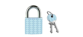 Master Lock Visací zámek z pevného hliníku 3430EURDWAVE - 30mm Master Lock Visací zámek z pevného hliníku 3430EURDWAVE - 30mm