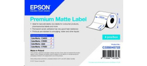 Epson label roll, normal paper, 102x51mm