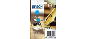 EPSON ink bar Singlepack "Pero" Cyan 16XL DURABrite Ultra Ink EPSON ink bar Singlepack "Pero" Cyan 16XL DURABrite Ultra Ink