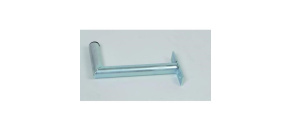 Držák antény na zeď, galvanický zinek, délka 25cm, průměr 3,2mm