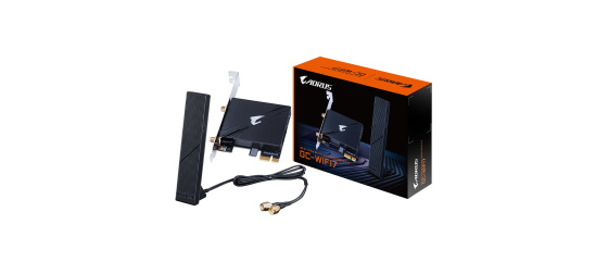 GIGABYTE WI-FI karta GC-WIFI7, WiFi7 Modul, PCIe x1, Bluetooth 5.3