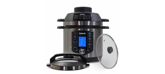 Salente Ario II, multifunkční hrnec s horkovzdušnou troubou