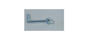 Držák antény na balkón s vinklem, galvanický zinek, délka 35cm Držák antény na balkón s vinklem, galvanický zinek, délka 35cm