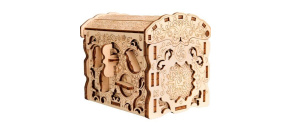 EscapeWelt Dřevěný hlavolam Secret Treasure Box