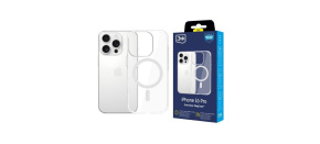 3mk ochranný kryt EverClear Magcase pro Apple iPhone 16 Pro 3mk ochranný kryt EverClear Magcase pro Apple iPhone 16 Pro