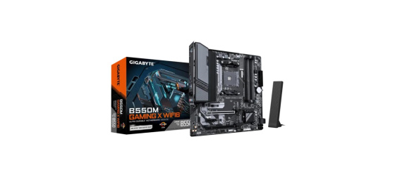 GIGABYTE MB Sc AM4 B550M GAMING X WIFI6, AMD B550, 1xHDMI, 1xDP, 4xDDR, mATX