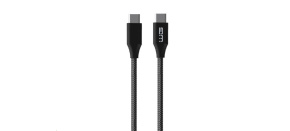 WG - Datový kabel Type-C na Type-C, 1,5 metrů, 5A, 140W, černá WG - Datový kabel Type-C na Type-C, 1,5 metrů, 5A, 140W, černá