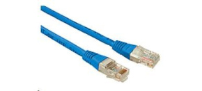 Solarix Patch kabel CAT5E UTP PVC 1m modrý non-snag-proof C5E-155BU-1MB