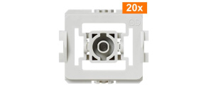 Homematic IP  Adaptér Gira Standard, set 20ks - EQ3-ADA-GS-20